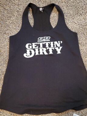 QuadBoss "Gettin' Dirty" Black Tank Top